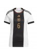 Fotbalové Dres Německo Joshua Kimmich #6 Dámské Domácí Oblečení MS 2022 Krátký Rukáv
